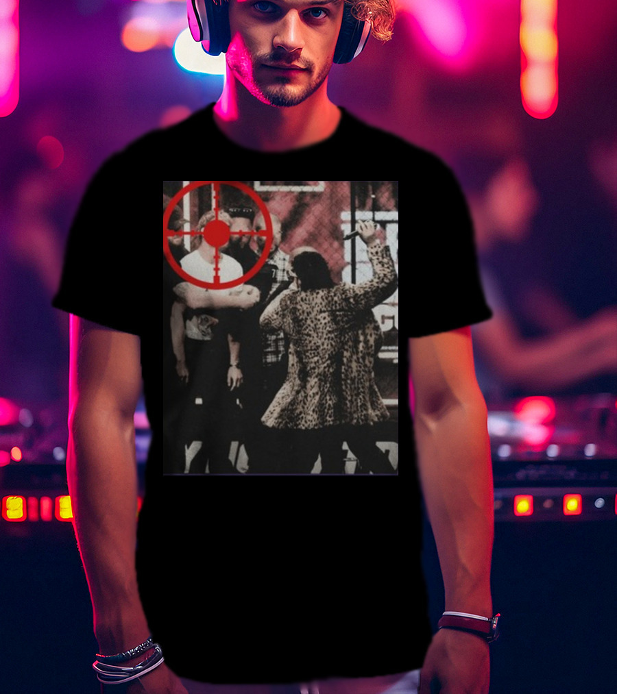 Limited Dillon Danis X Full Violence Bullseye Red Target Man Confrontation T-Shirt
