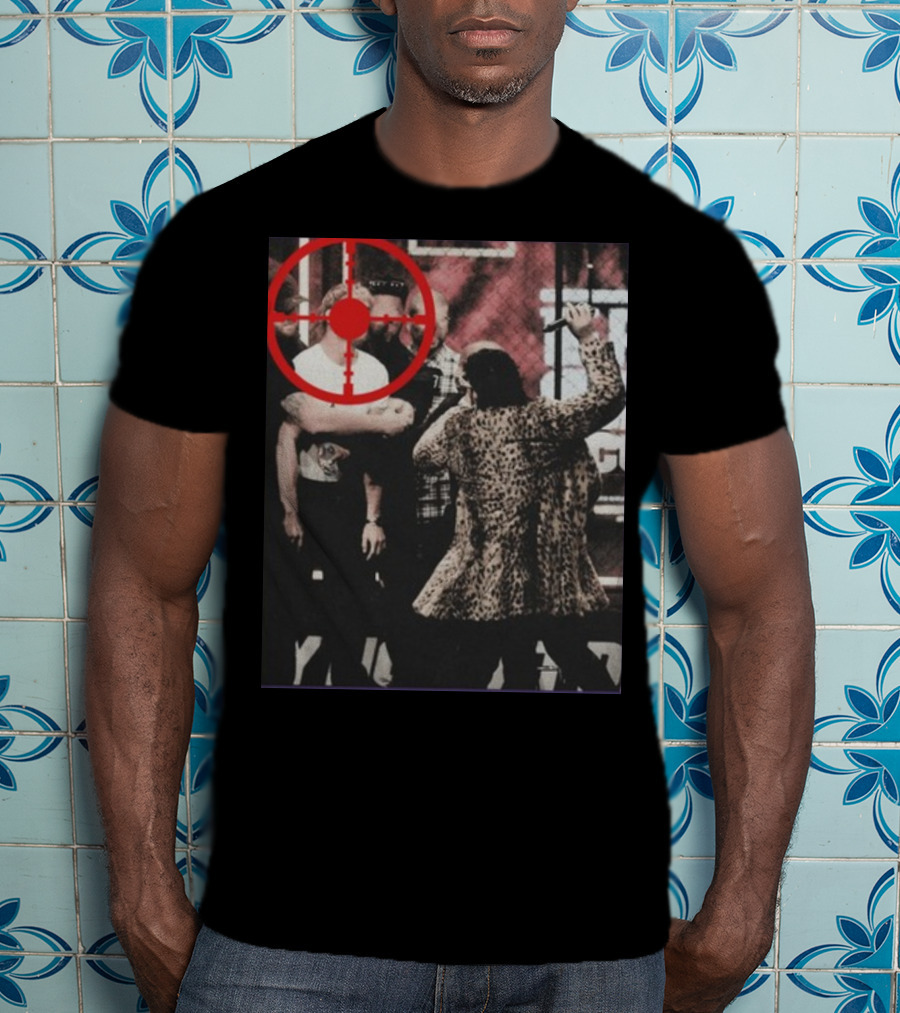 Limited Dillon Danis X Full Violence Bullseye Red Target Man Confrontation T-Shirt