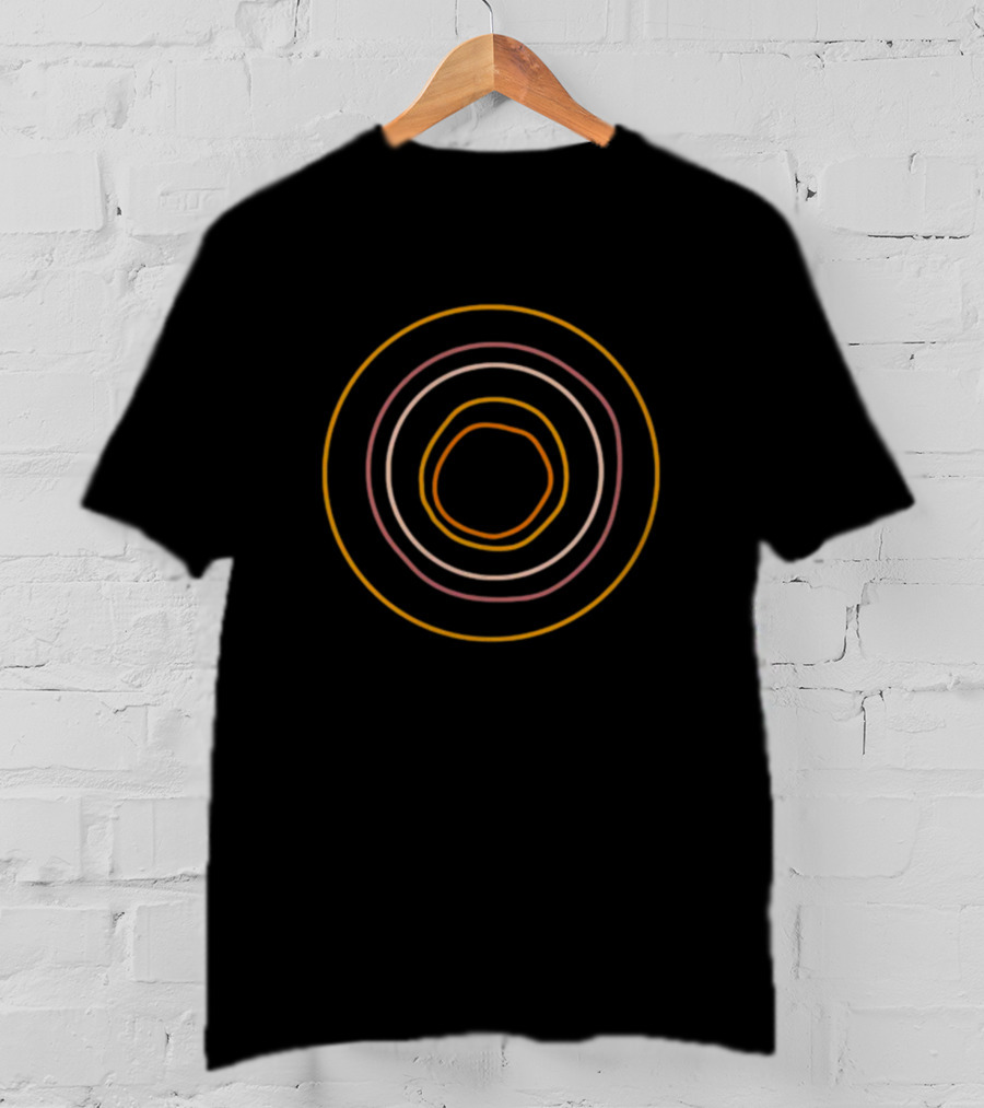 Concentric Rings Many Eyes Circles T-Shirt