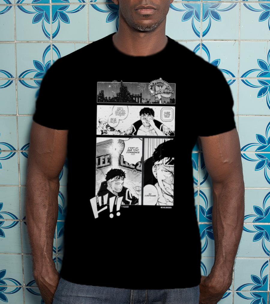 Karmine Corp Piece Of History Manga Comic Scene Chapter₪7 T-Shirt