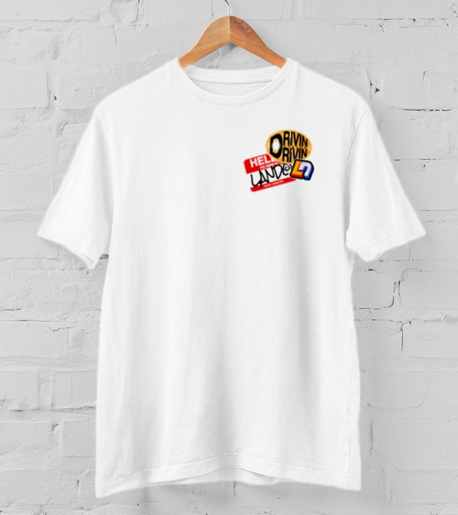 Hello My Name Is Lando Drivin' Drivin' Race 100 L7 T-Shirt