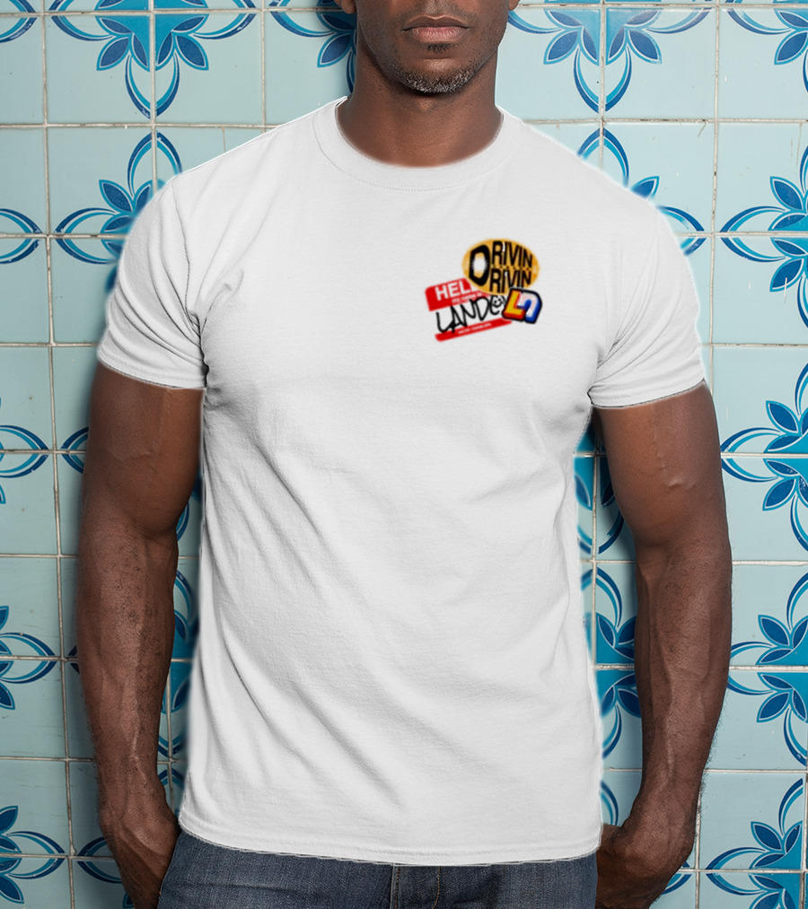 Hello My Name Is Lando Drivin' Drivin' Race 100 L7 T-Shirt