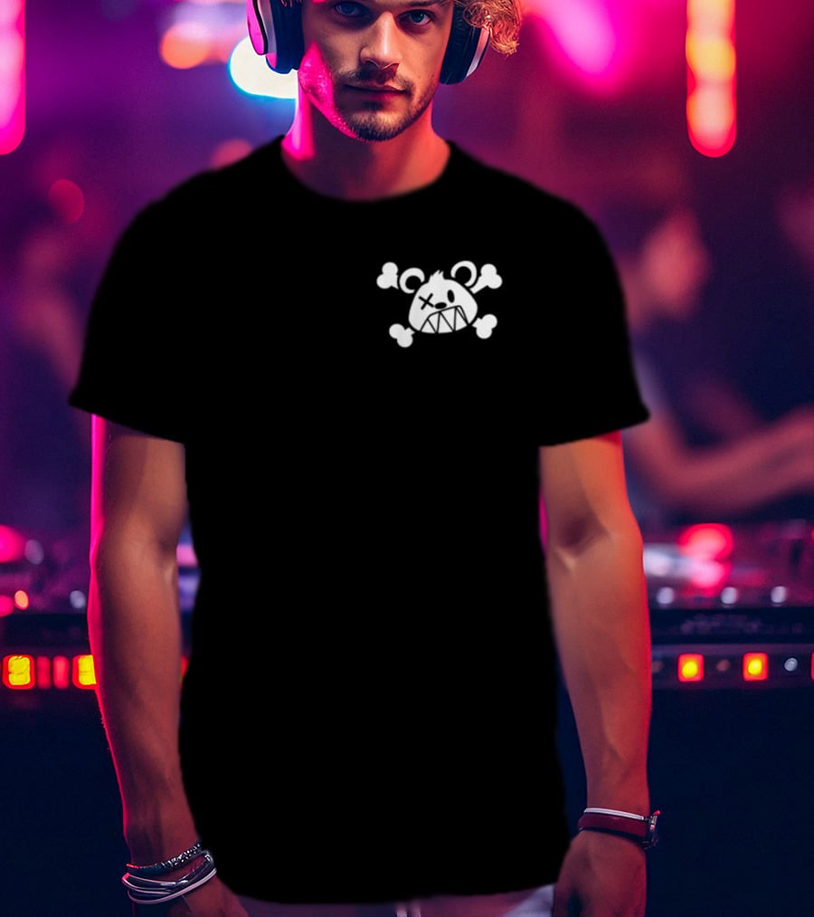 Killabears Killas-Ceramic Crossbones X-Eyed Bear T-Shirt