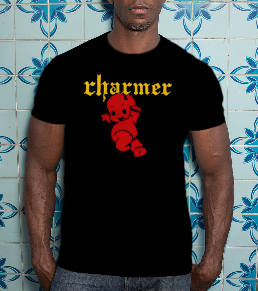 Charmer Cute Red Devil Character T-Shirt