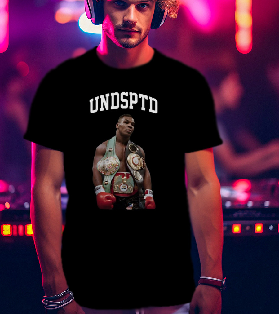UNDSPTD Solefood Iron Mike Tyson Boxing Champion T-Shirt