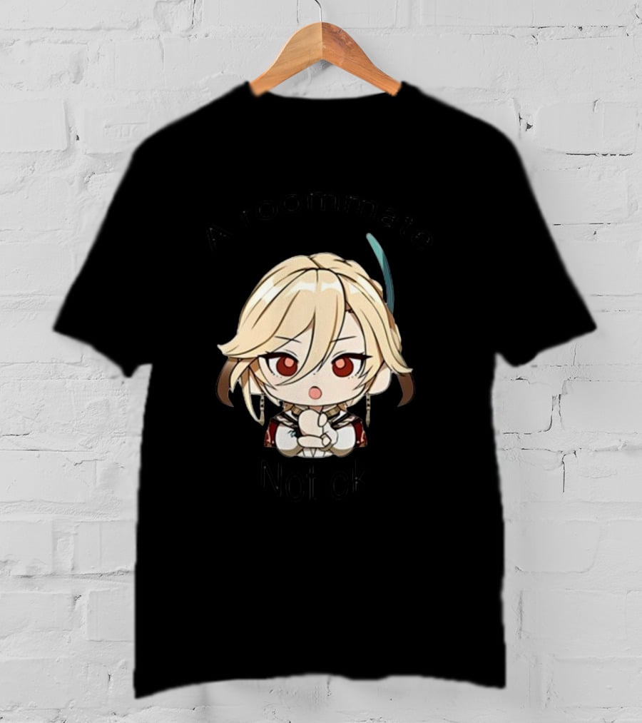 A Roommate Not Ok Anime Character Chibi T-Shirt