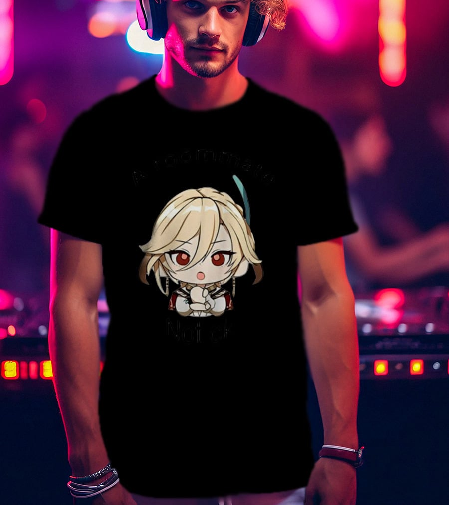 A Roommate Not Ok Anime Character Chibi T-Shirt