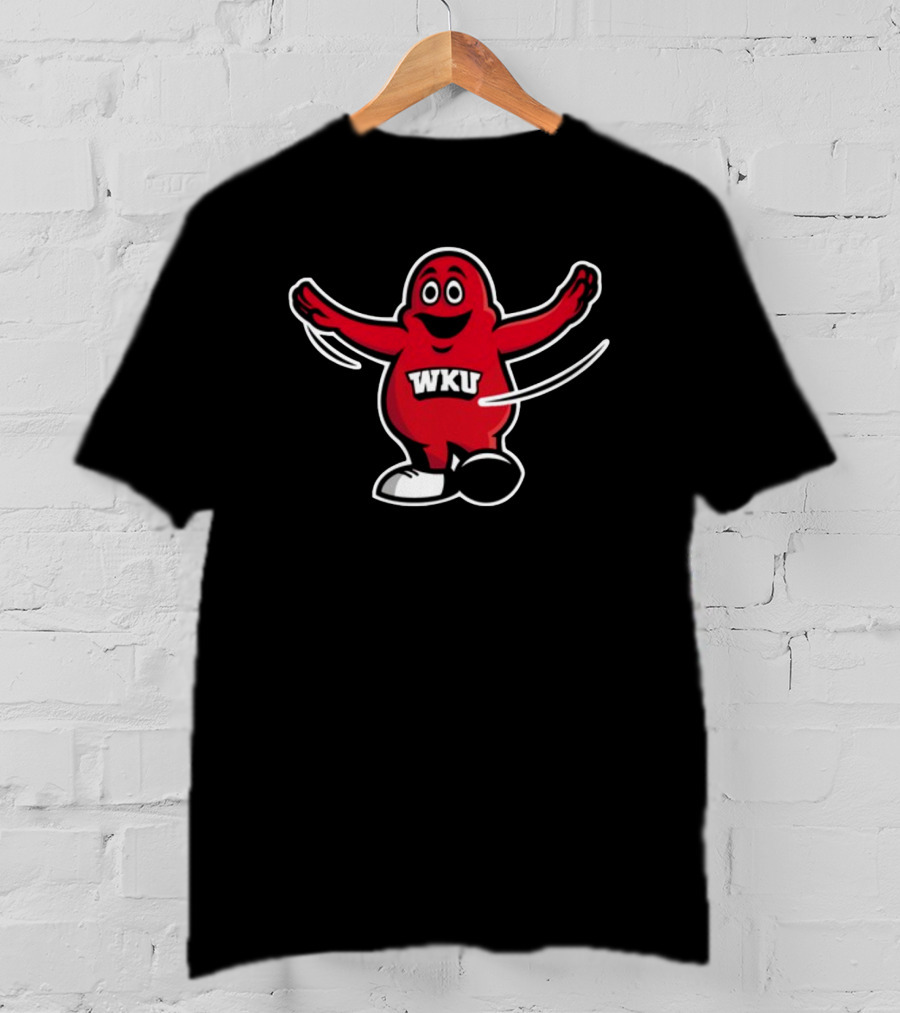 WKU Big Red Defensive Back Mascot New T-Shirt