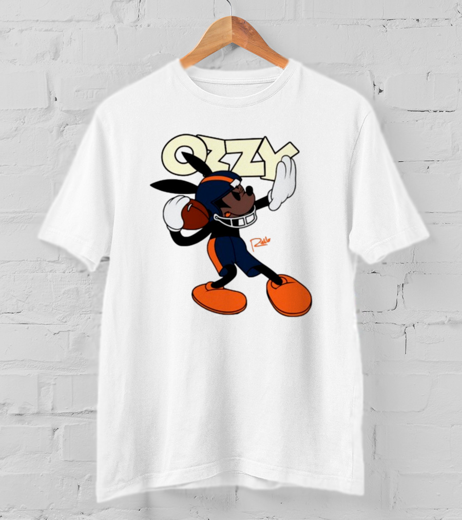 Ozzy Chicago Over Everything X Rello Football Player T-Shirt