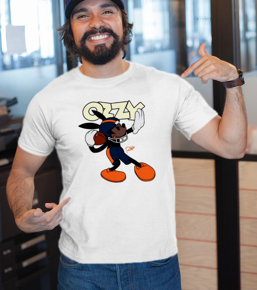 Ozzy Chicago Over Everything X Rello Football Player T-Shirt