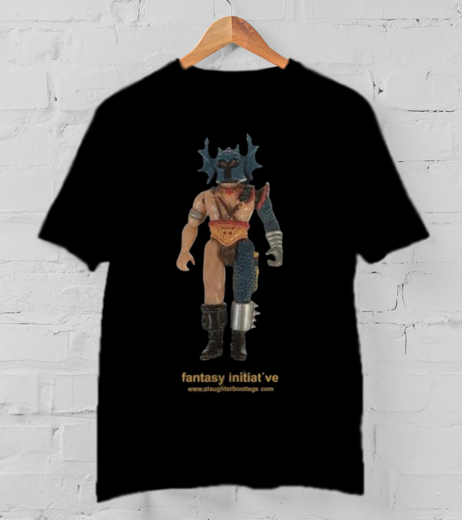 Fantasy Initiative I Came Not To Bring Peace But A Sword Action Figure Www.slaughterbootlegs.com T-Shirt