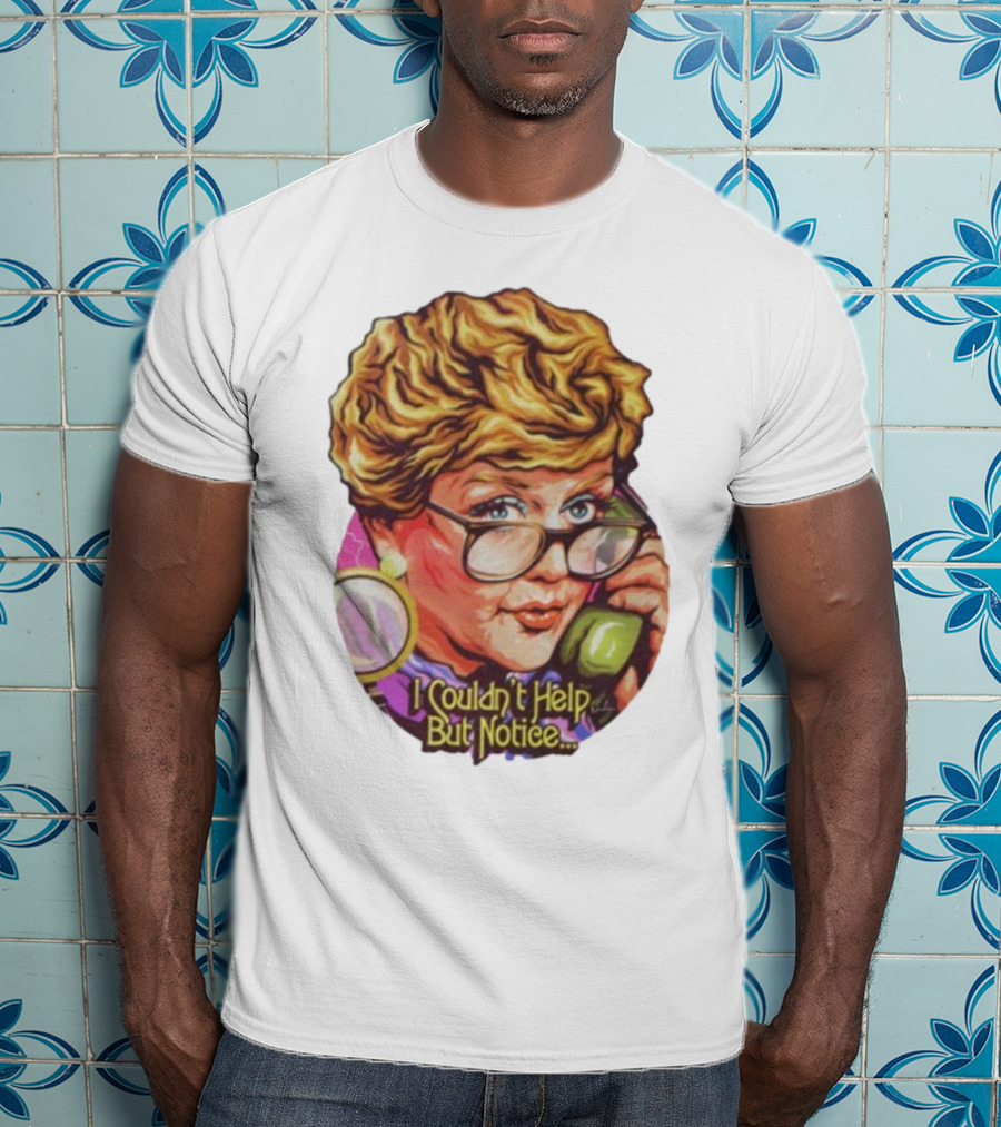 I Couldn't Help But Notice Retro Telephone Conversation T-Shirt