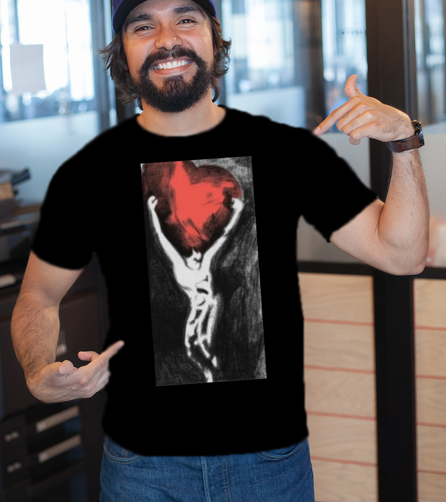 Rider Love Red Heart Embrace T-Shirt