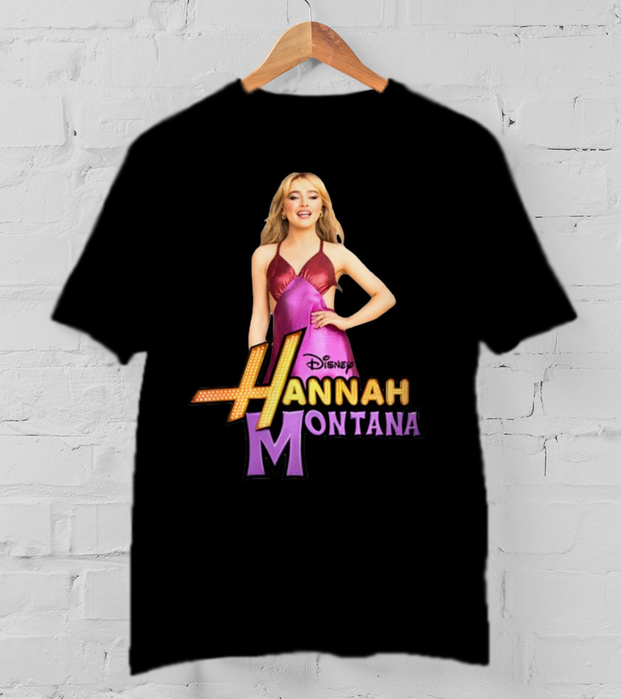 Disney Hannah Montana Sabrina Carpenter Iconic Crossover T-Shirt