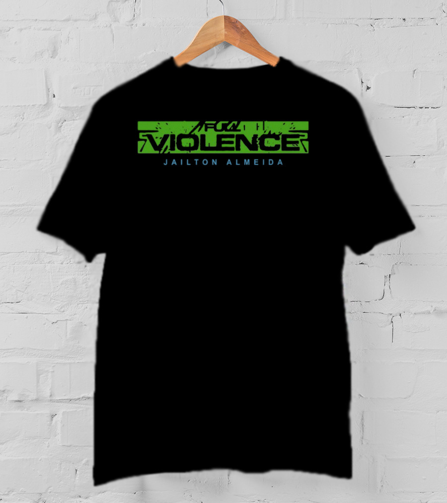 Full Violence Jailton Almeida Anime Malhadinho T-Shirt