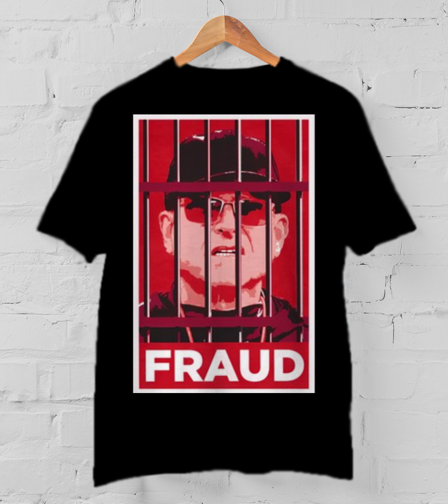 Nebraska Fraud Bars Red T-Shirt