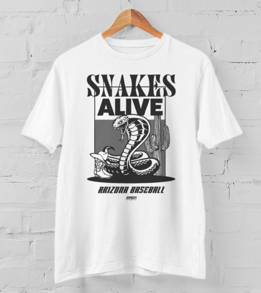 Snakes Alive Arizona Baseball T-Shirt