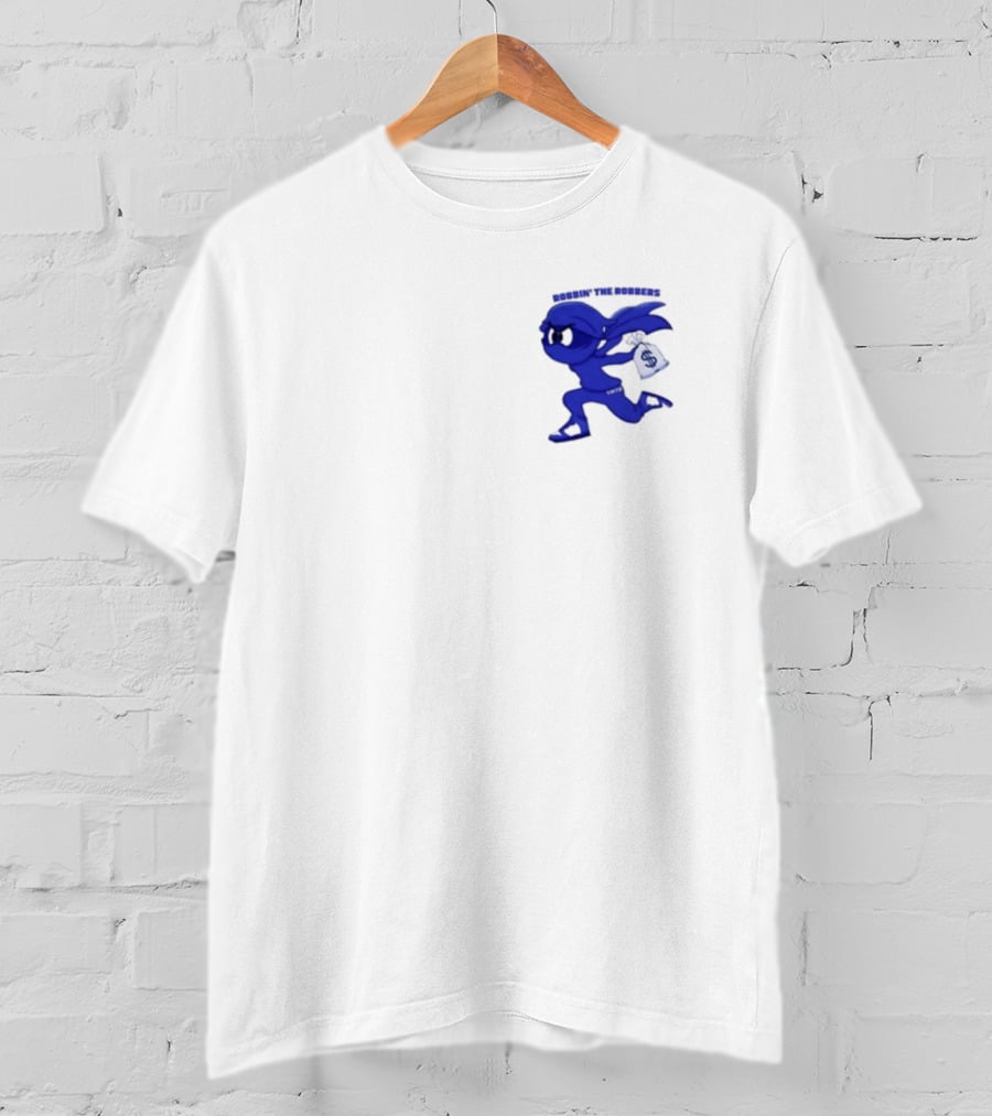 Bigdawgbanna Sneaky Ninja Robbin' The Robbers T-Shirt