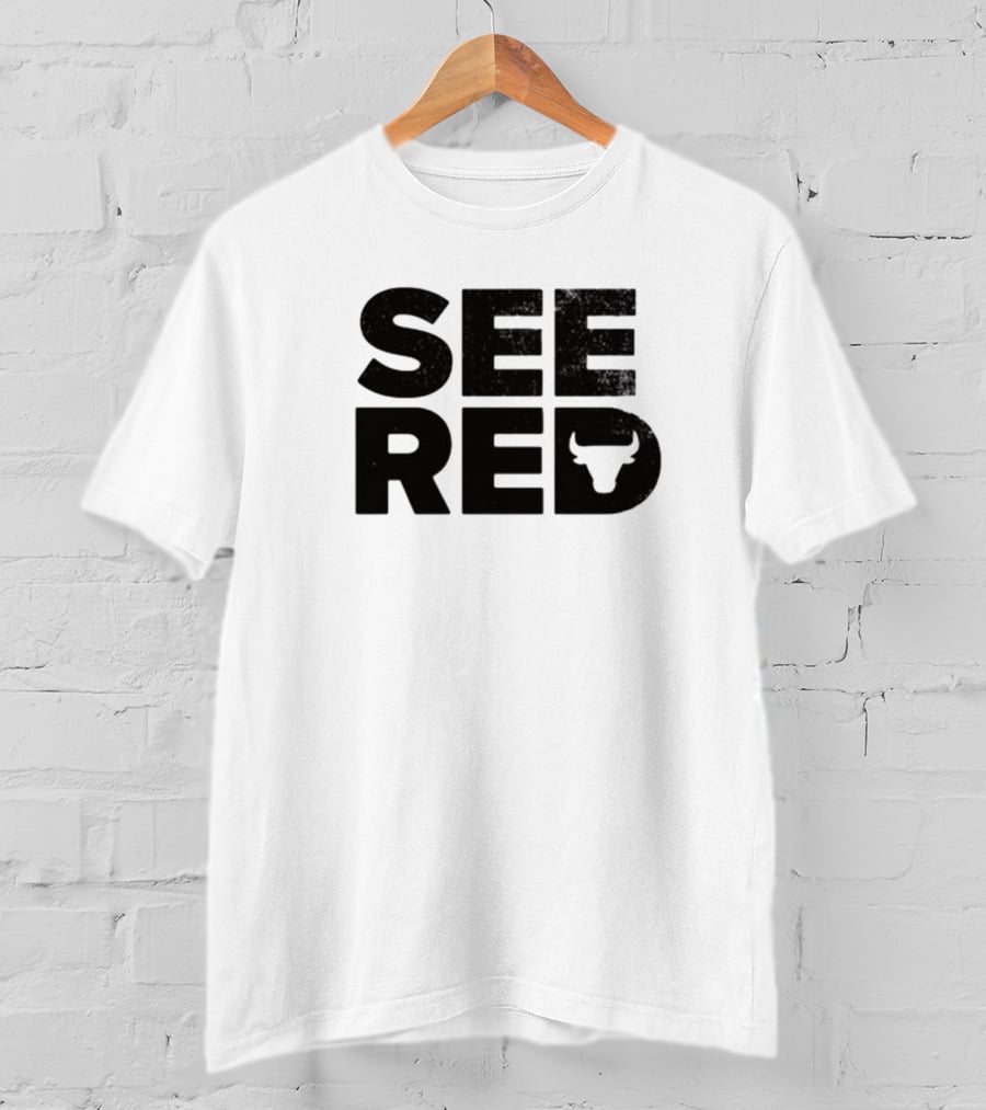 See Red Bulls Logo Emblem T-Shirt