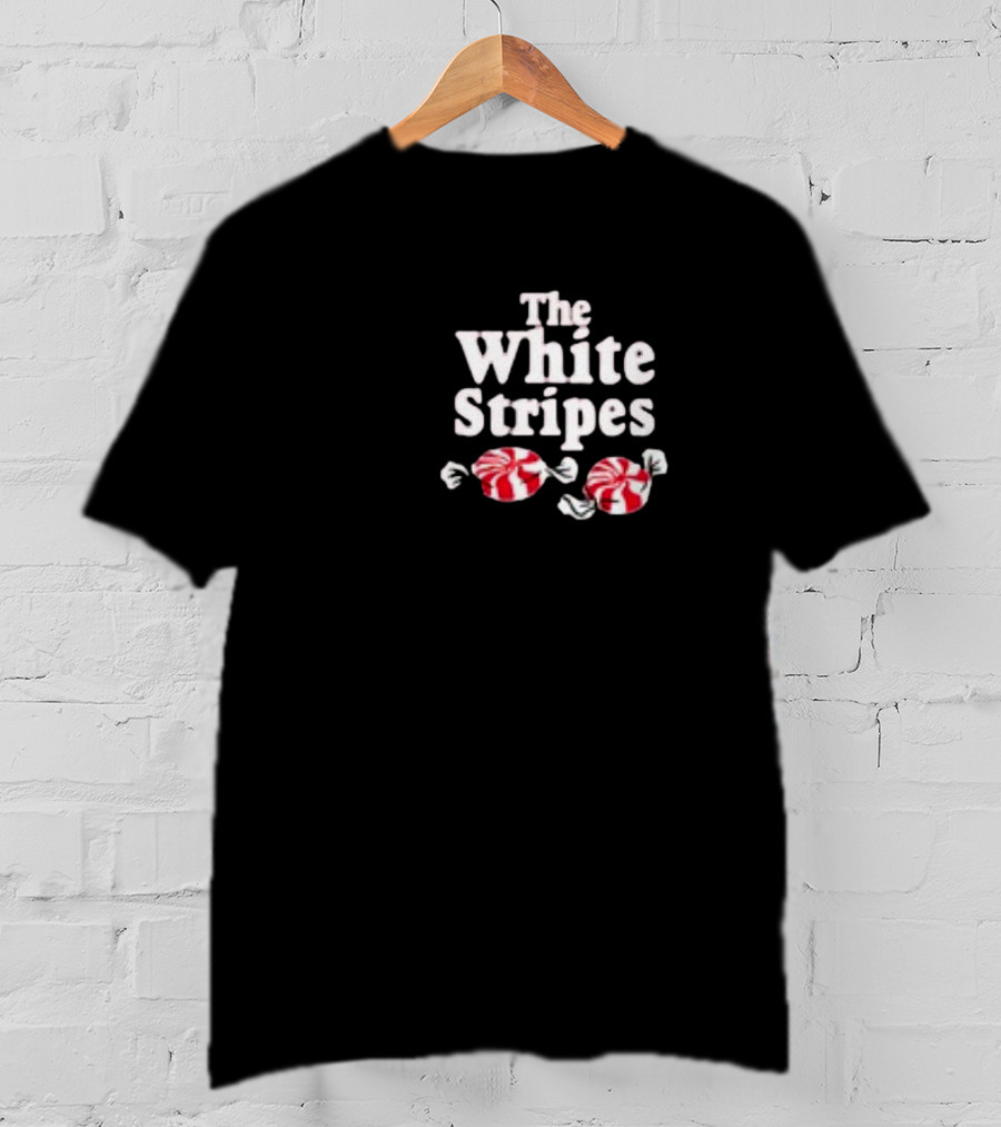 The White Stripes Peppermint Candy T-Shirt