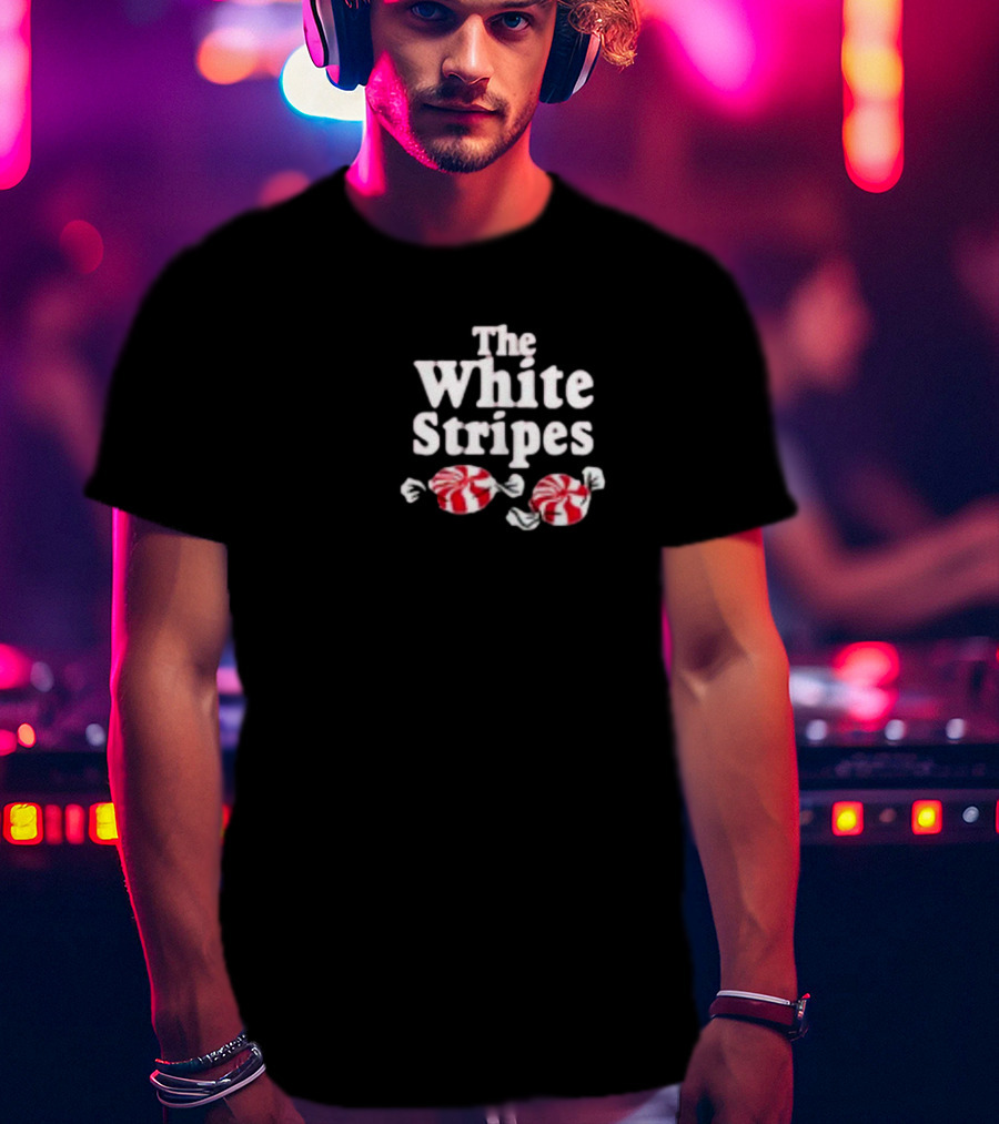 The White Stripes Peppermint Candy T-Shirt