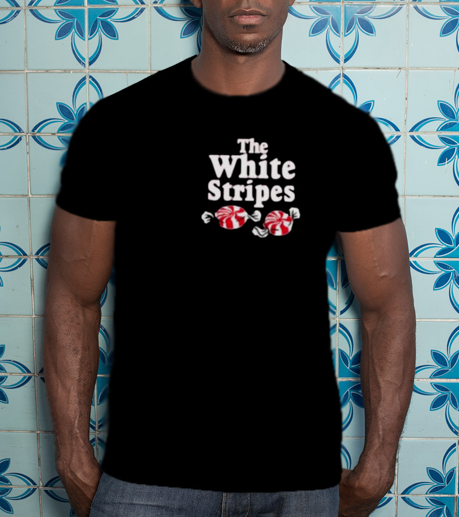 The White Stripes Peppermint Candy T-Shirt