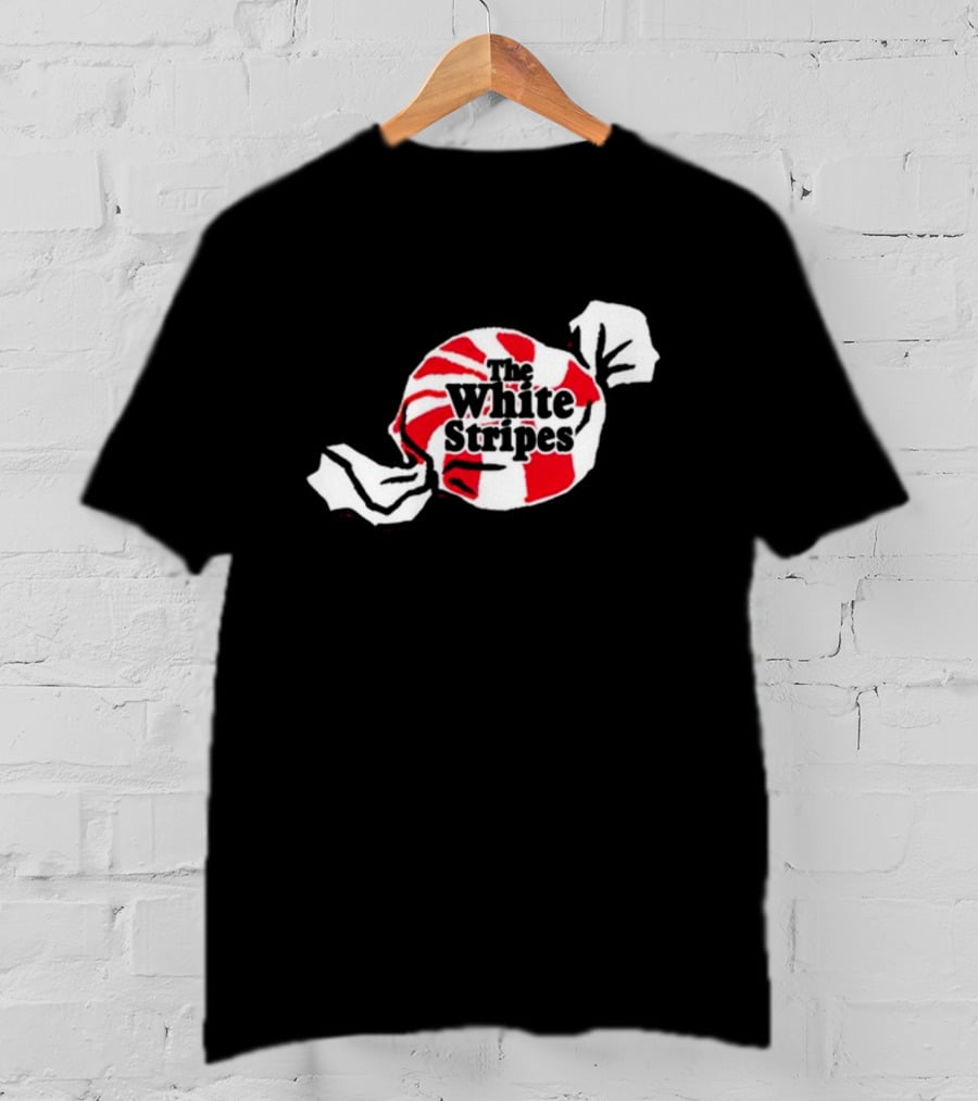 Whitestripesstore The White Stripes Peppermint Candy T-Shirt