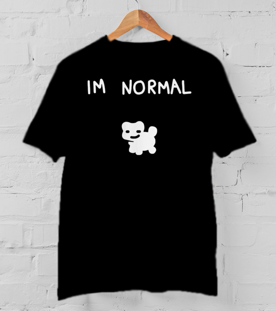 Crumb I'm Normal Cute Cartoon Dog T-Shirt