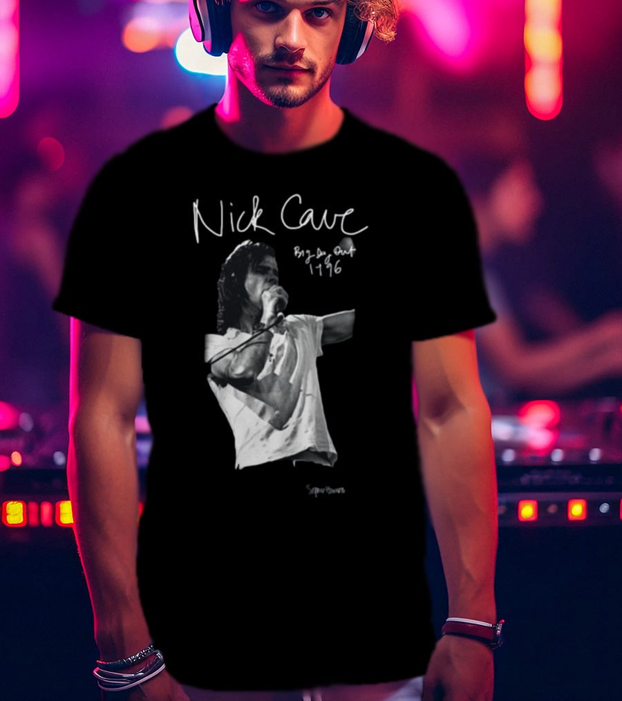 Nick Cave Big Day Out 1996 Live Performance T-Shirt