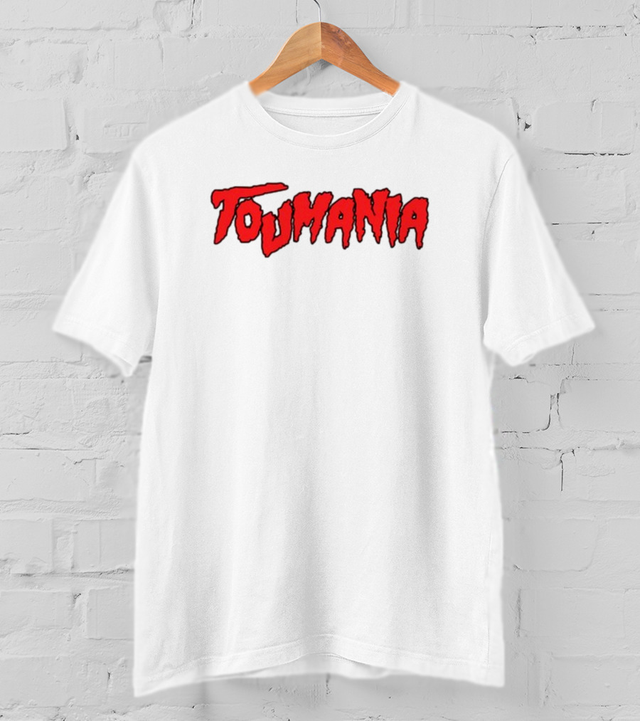 Basketghoul Toumania Spooky Text T-Shirt