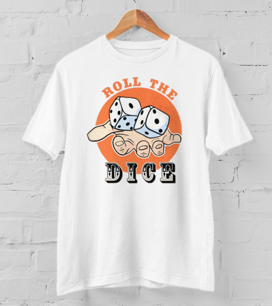 Ymh Studios Hand Holding Roll The Dice T-Shirt