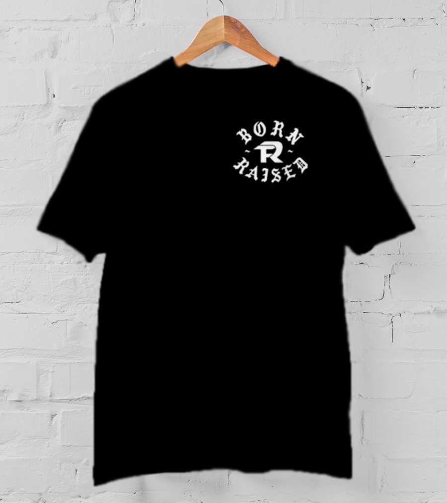 Born X Raised Fuerza Regida Memorial Born Raised T-Shirt