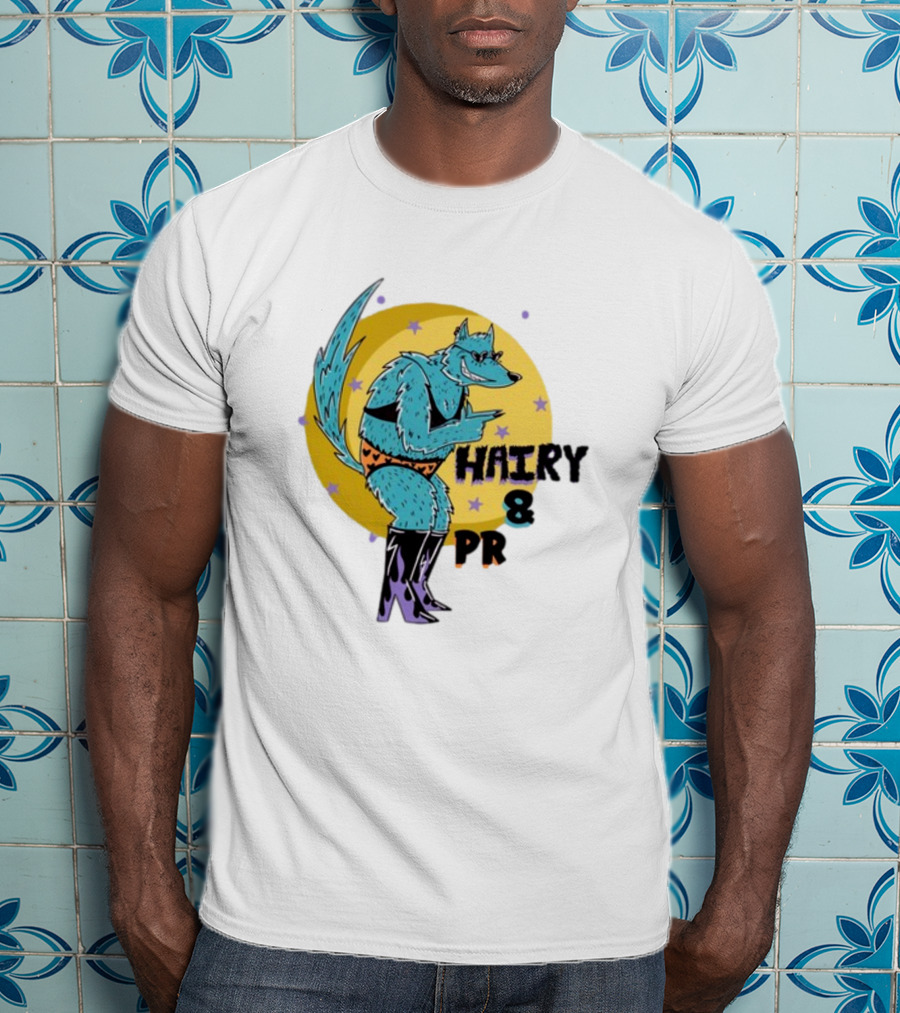 Hairy And Proud Moonlit Werewolf T-Shirt