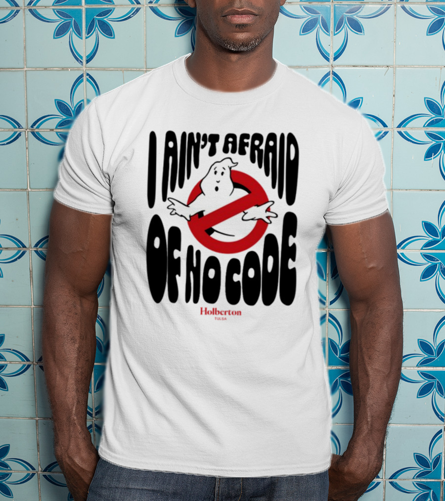 I Ain't Afraid Of No Code Julien Barbier Holberton Ghostbusters T-Shirt