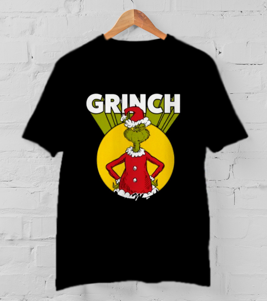 Junior's Dr. Seuss The Grinch You're A Mean One Christmas T-Shirt