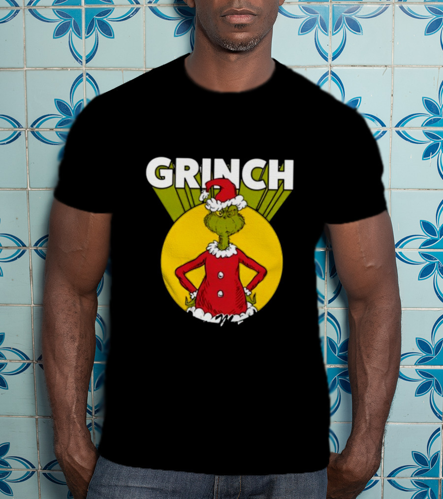 Junior's Dr. Seuss The Grinch You're A Mean One Christmas T-Shirt