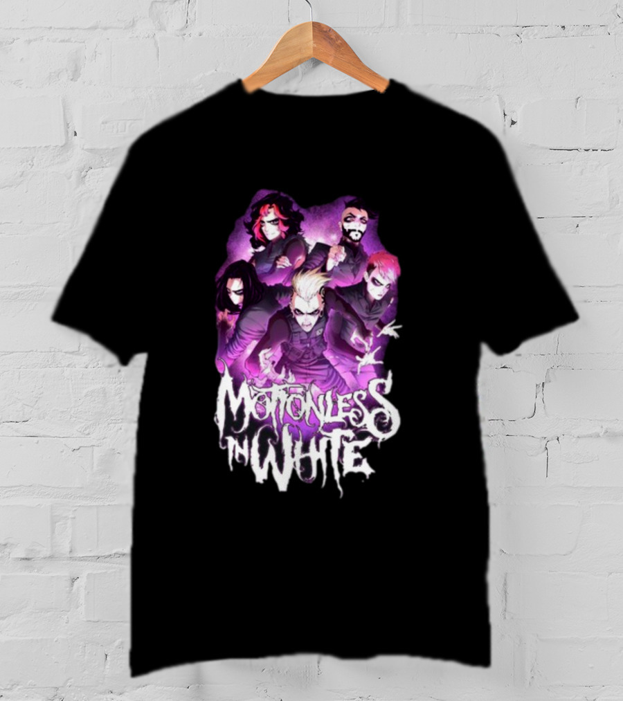 Motionless In White Band Artwork This Is War T-Shirt