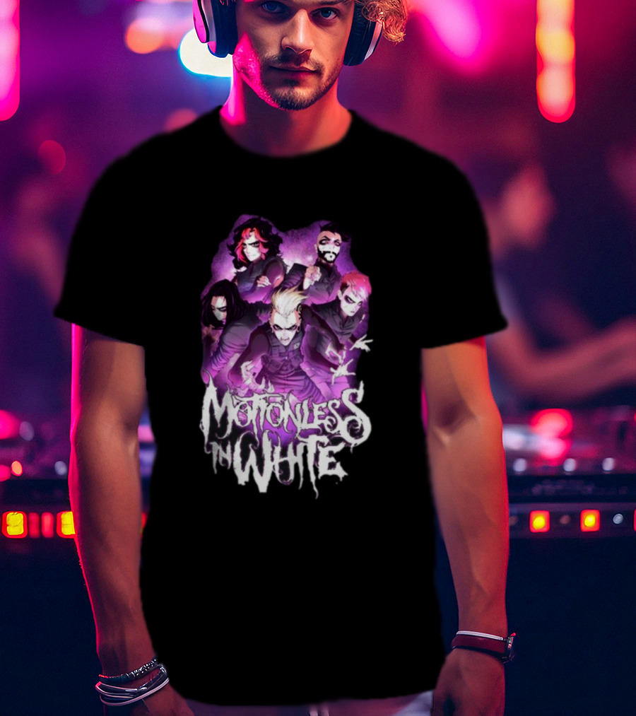Motionless In White Band Artwork This Is War T-Shirt