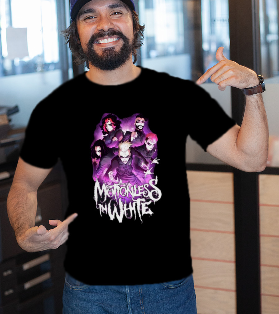 Motionless In White Band Artwork This Is War T-Shirt