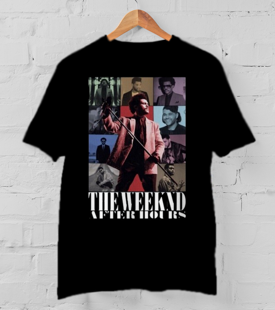 The Weeknd After Hours Era Collage T-Shirt