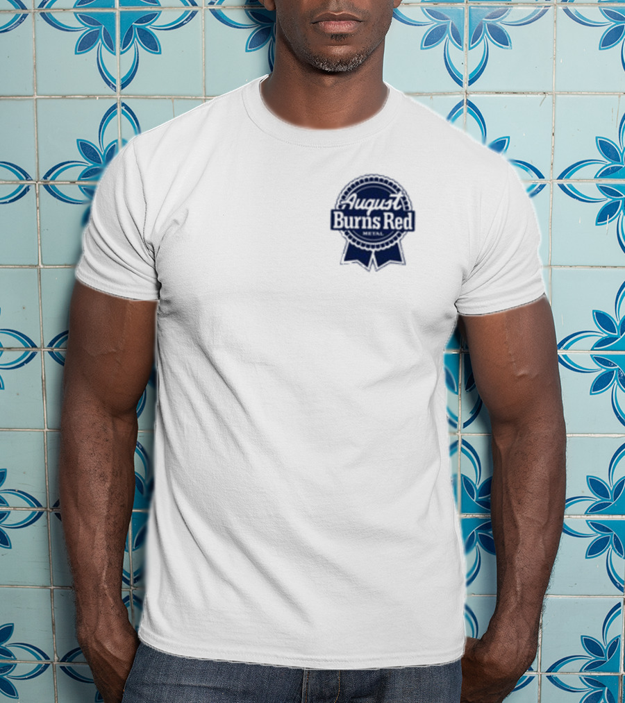August Burns Red Beer Can Design White T-Shirt
