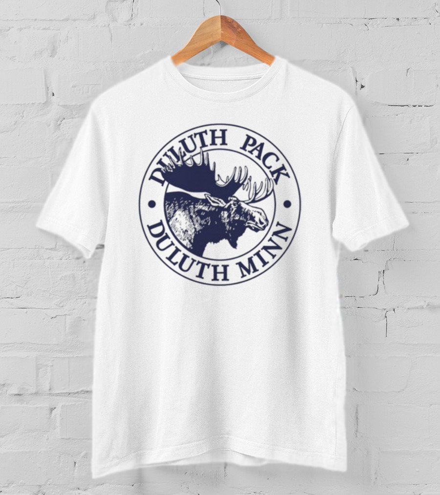 Kirk Cousins Duluth Pack Moose Logo Duluth Minn T-Shirt