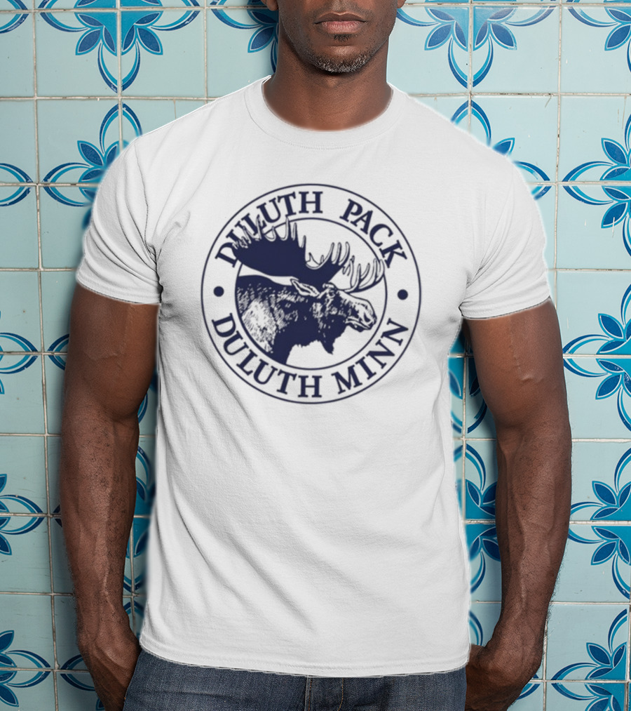 Kirk Cousins Duluth Pack Moose Logo Duluth Minn T-Shirt