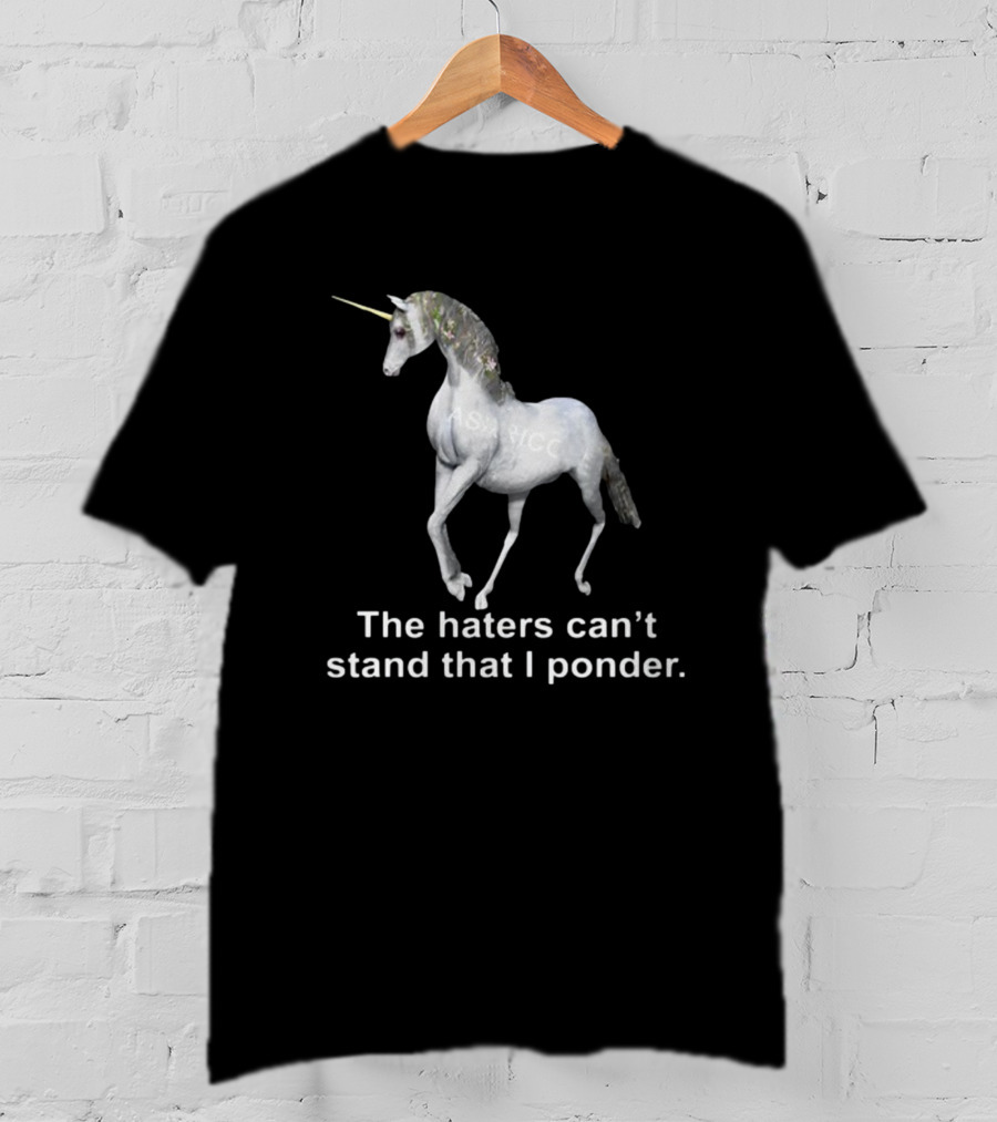 The Haters Can't Stand That I Ponder Unicorn T-Shirt
