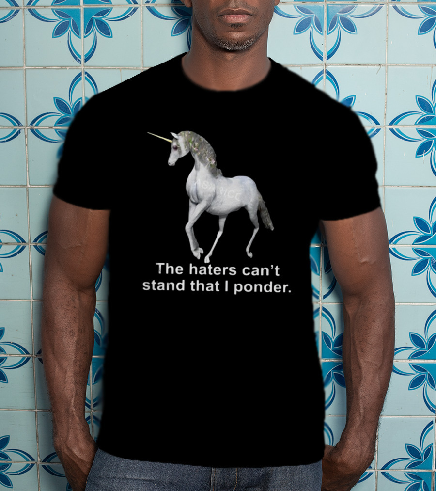 The Haters Can't Stand That I Ponder Unicorn T-Shirt