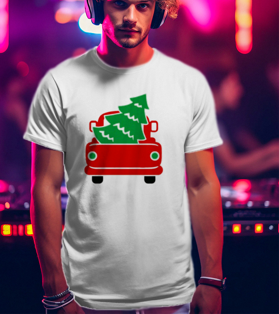 Purchase Wholesale Christmas Free Tree Car T-Shirt