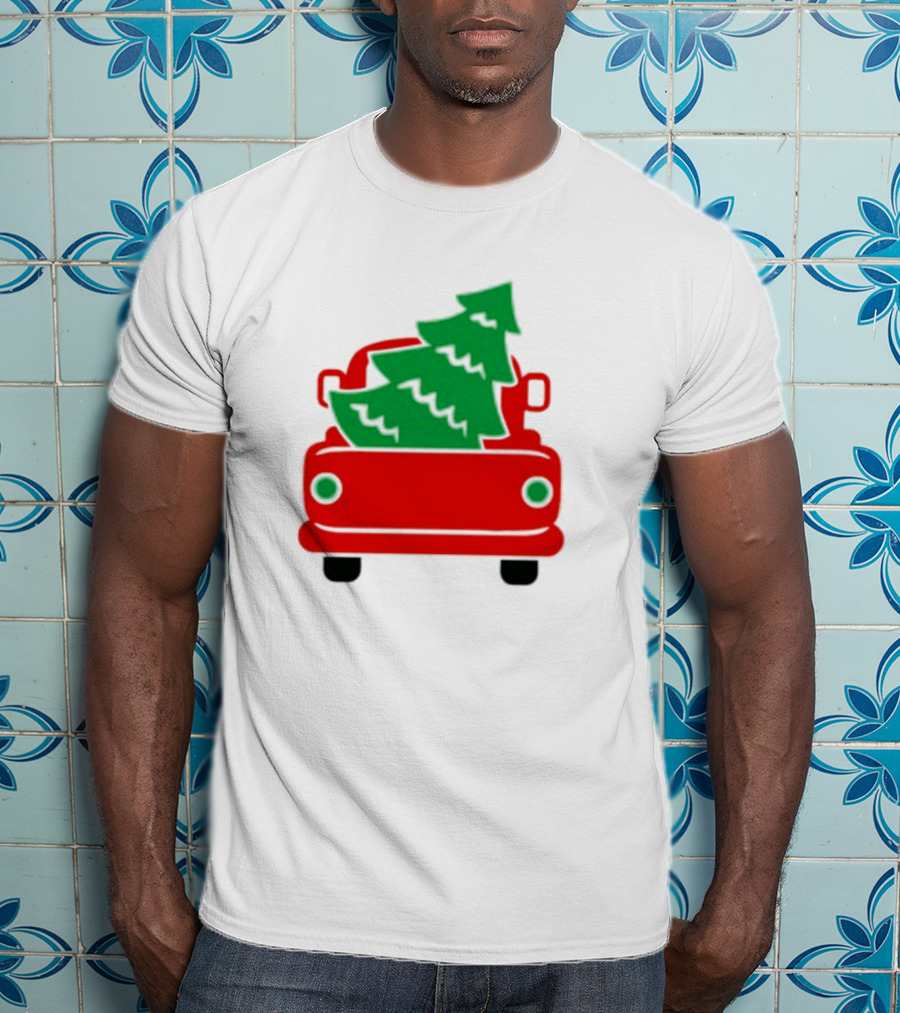 Purchase Wholesale Christmas Free Tree Car T-Shirt