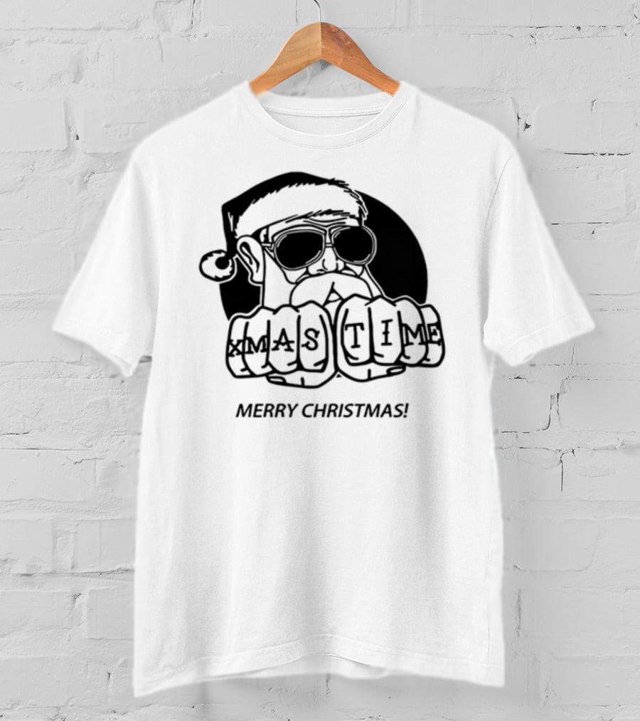 Santa Claus Xmas Time Merry Christmas T-Shirt
