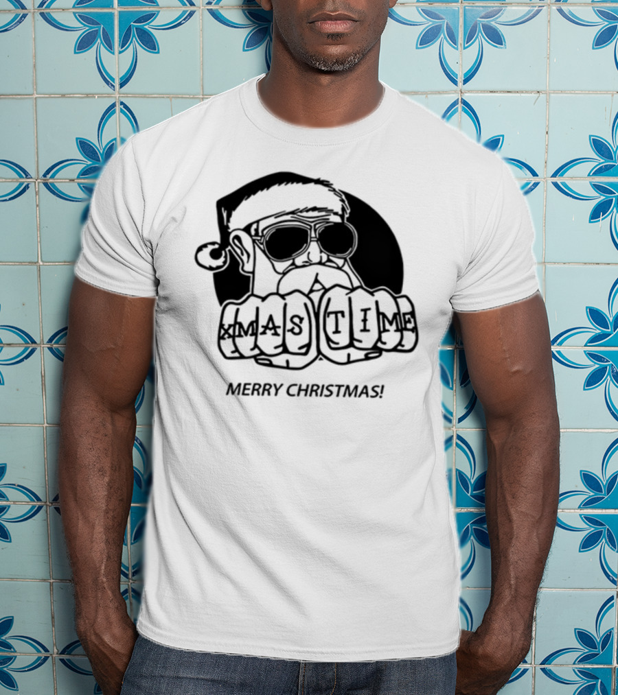 Santa Claus Xmas Time Merry Christmas T-Shirt