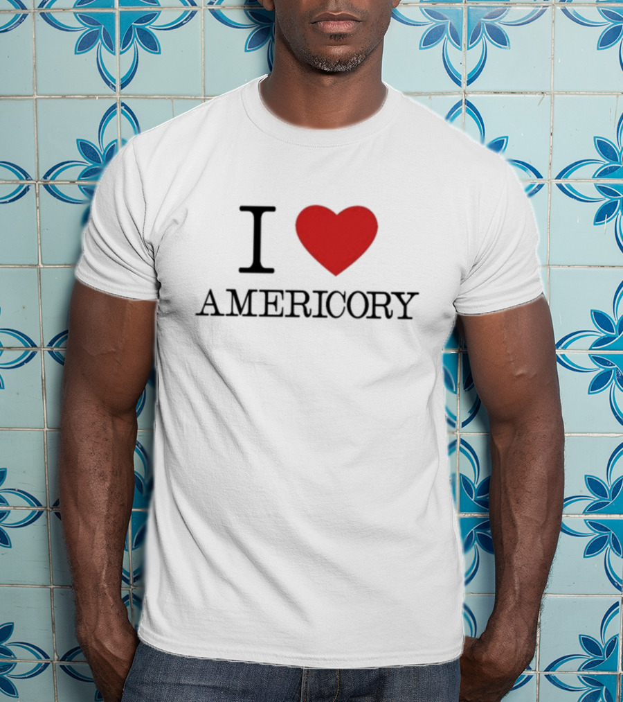 I Heart Americory Red Love Emblem T-Shirt